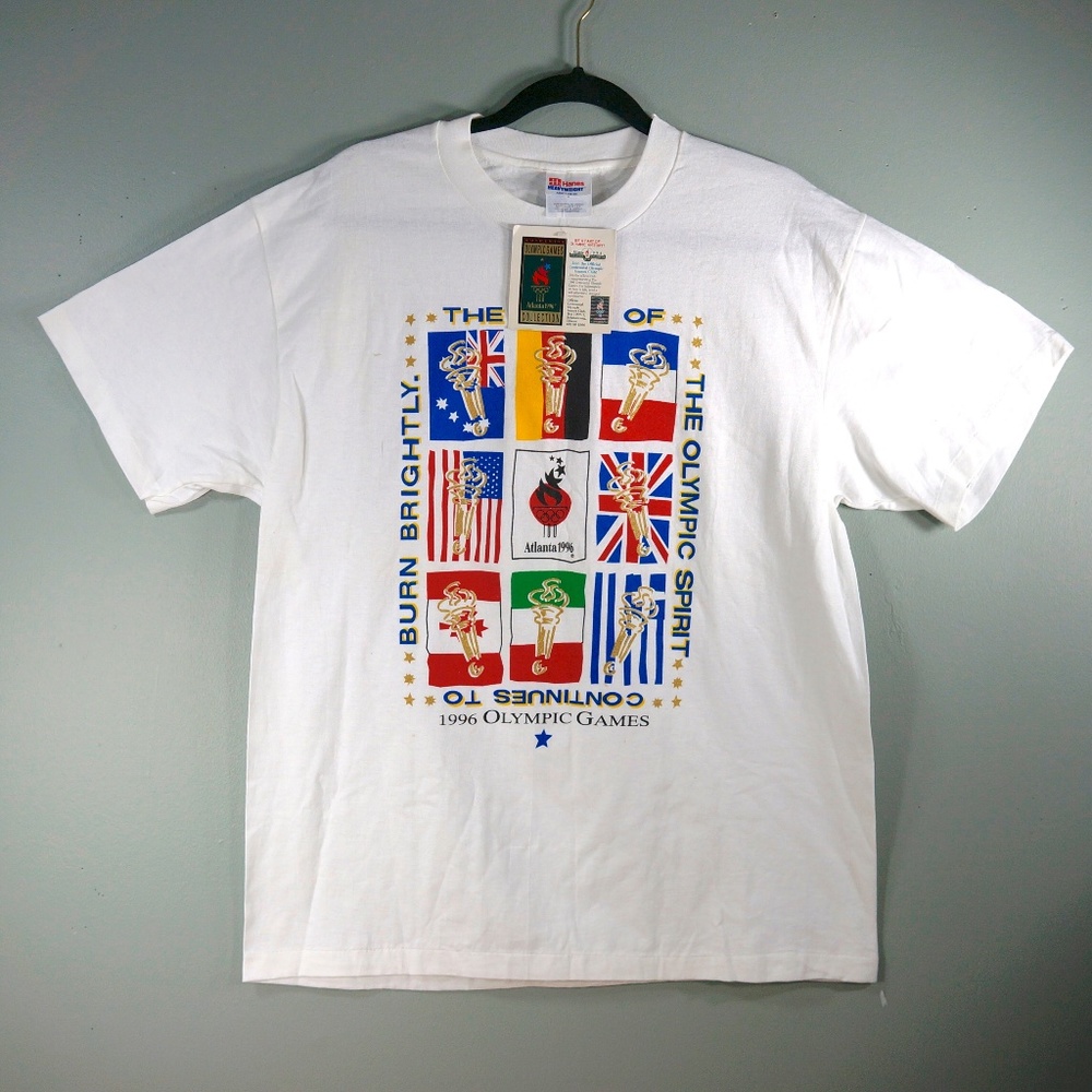 NWT Summer Olympic Games Atlanta 1996 Vtg T-Shirt